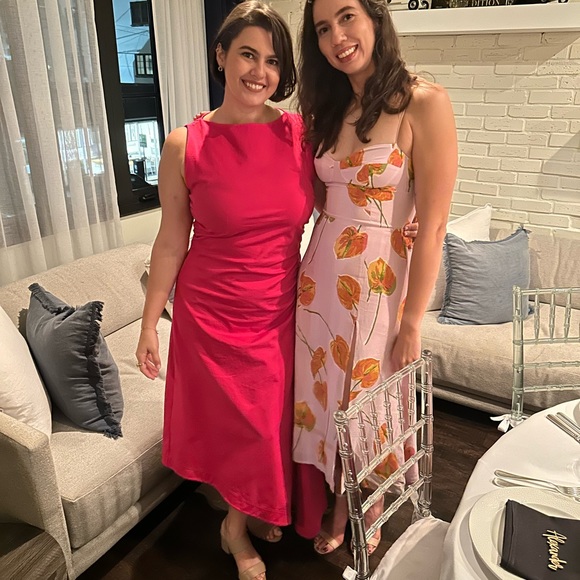 Reformation Juliette Midi Dress. - Picture 7 of 7